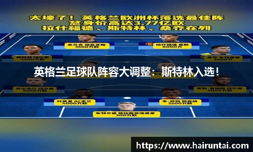 英格兰足球队阵容大调整：斯特林入选！